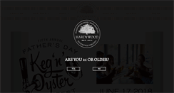 Desktop Screenshot of hardywood.com
