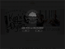 Tablet Screenshot of hardywood.com